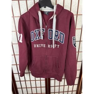 Oxford University Official Sweatshirt unisex size small Burgundy